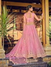 Nsf Design No. 345 Net With Ribbon Work Lehenga With Blouse Dupatta Wholesale In India